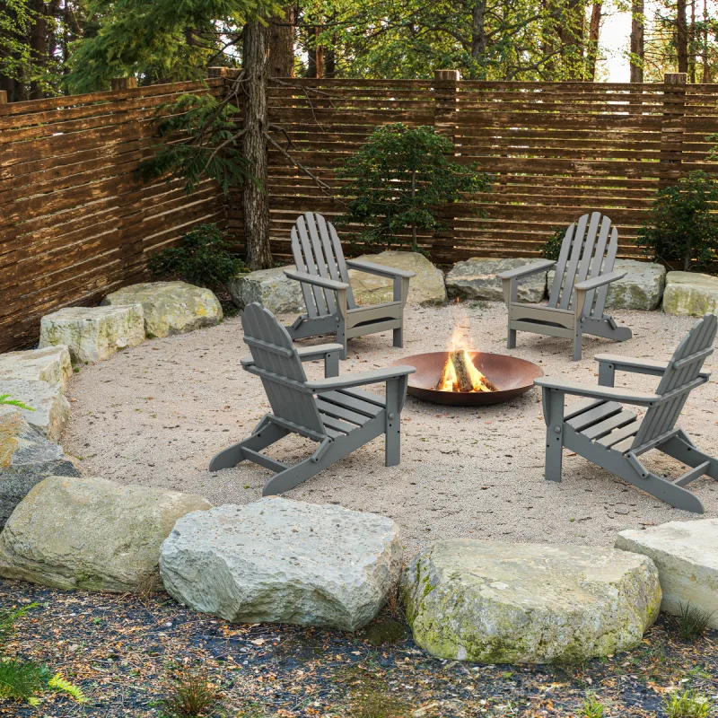 Classic Adirondack 5-Piece Conversation Set