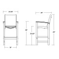 Thumbnail for Coastal Bar Chair