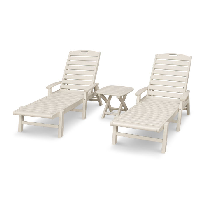 Yacht Club 3-Piece Chaise Set