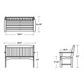 Thumbnail for Cottage 48" Bench