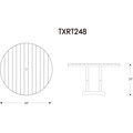 Thumbnail for Monterey Bay Round 48" Dining Table