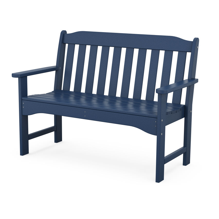 POLYWOOD Country Living 48" Garden Bench in Navy