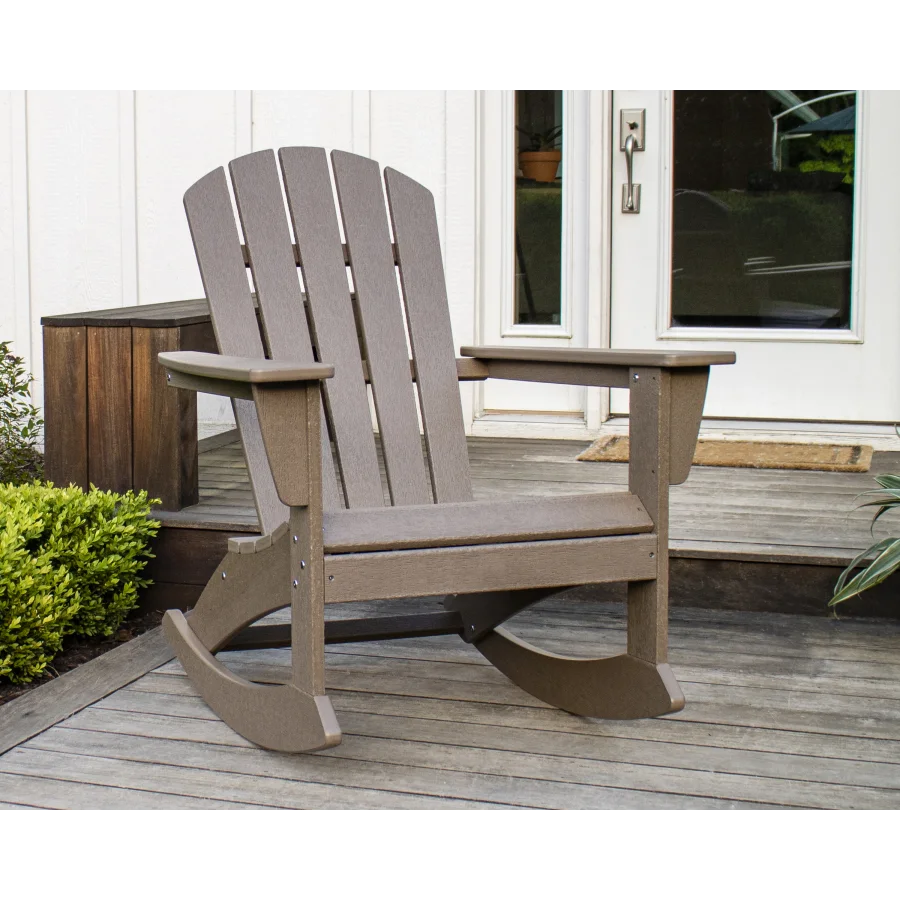 Nautical Adirondack Rocking Chair