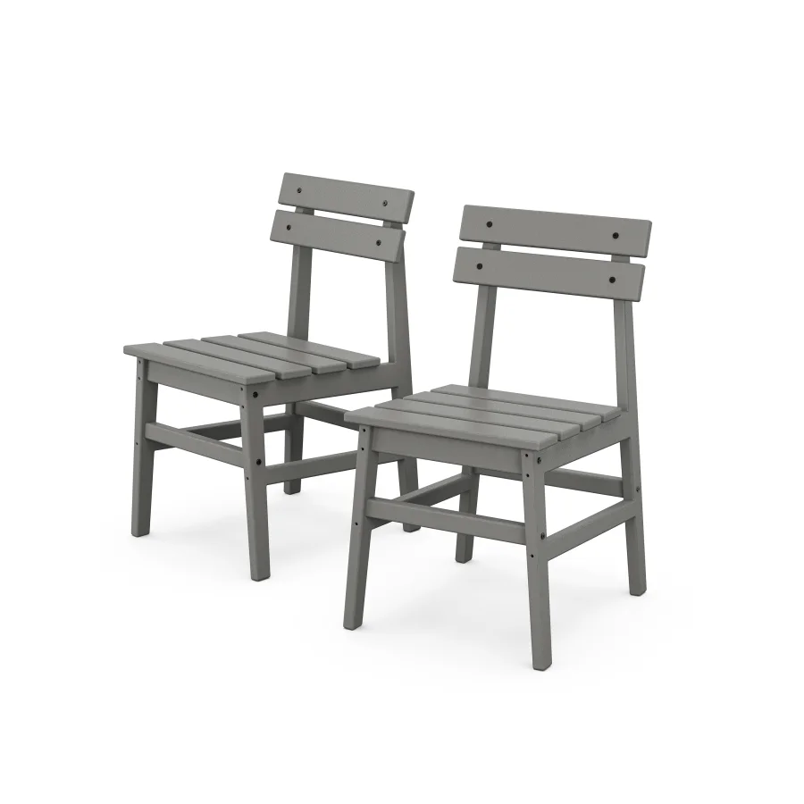 POLYWOOD Modern Studio Plaza Chair 2-Pack