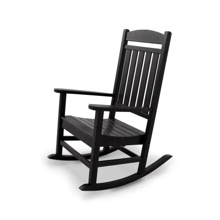 POLYWOOD Classics Rocker in Black