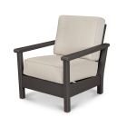 POLYWOOD Harbour Deep Seating Chair in Vintage Finish