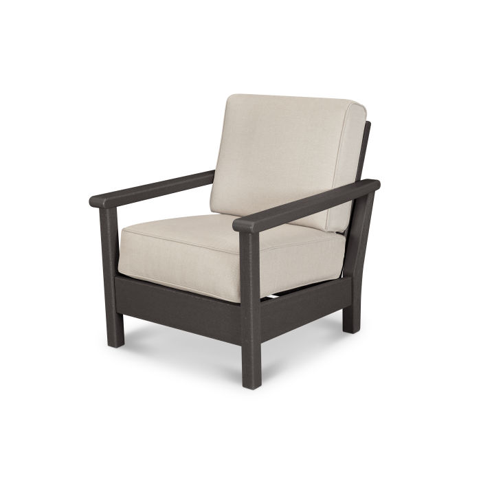 POLYWOOD Harbour Deep Seating Chair in Vintage Finish