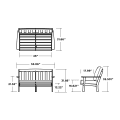 Thumbnail for Cape Cod Deep Seating Loveseat
