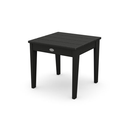 POLYWOOD 18" Side Table in Black