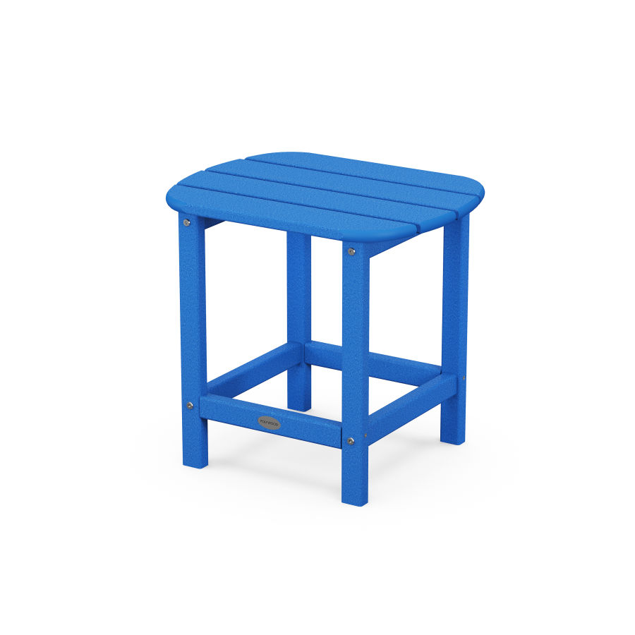 POLYWOOD 18" Side Table in Pacific Blue