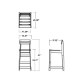 Thumbnail for Modern Studio Plaza Bar Chair
