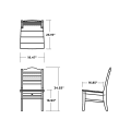 Thumbnail for Savannah Dining Side Chair