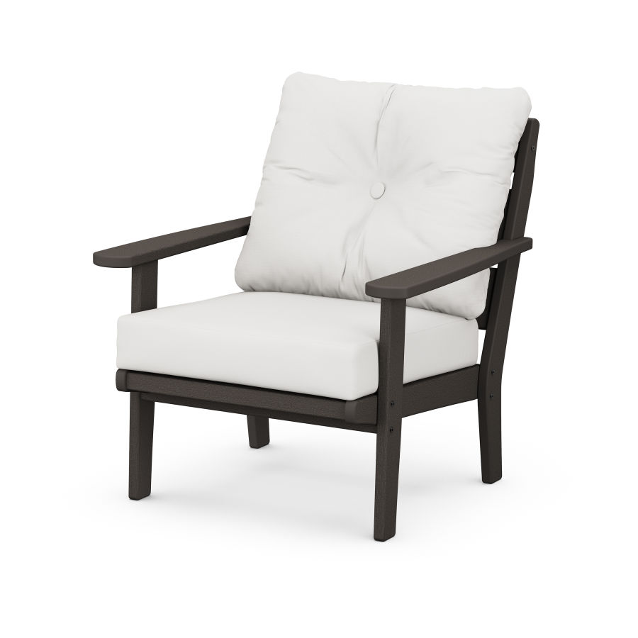 POLYWOOD Lakeside Deep Seating Chair in Vintage Finish