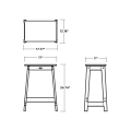 Thumbnail for Modern Studio Counter Stool