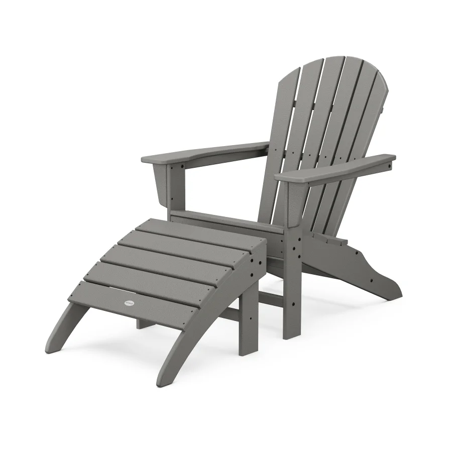 POLYWOOD South Beach Adirondack 2-Piece Set