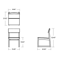 Thumbnail for EDGE Dining Side Chair