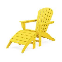 yellow adirondack