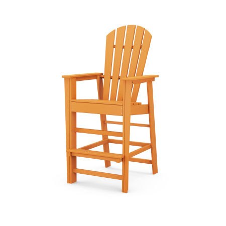 South Beach Bar Chair in Tangerine