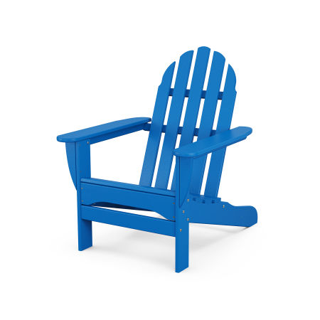POLYWOOD Classics Adirondack Chair in Pacific Blue