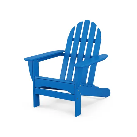 POLYWOOD Classics Adirondack Chair in Pacific Blue