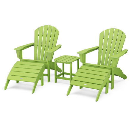 South Beach Adirondack 5-Piece Set in Lime