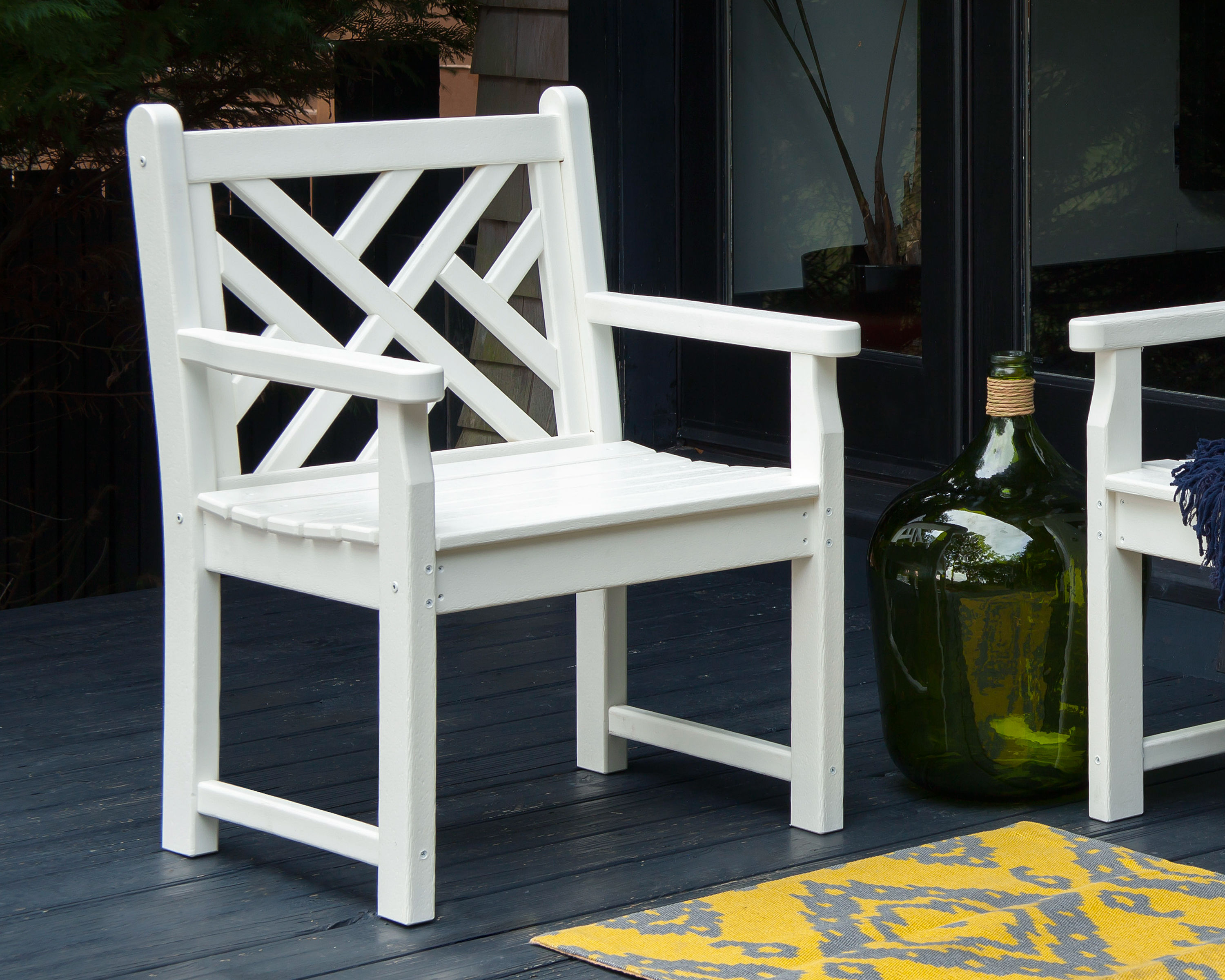 POLYWOOD® Chippendale Garden Arm Chair CDB24 POLYWOOD® Official Store