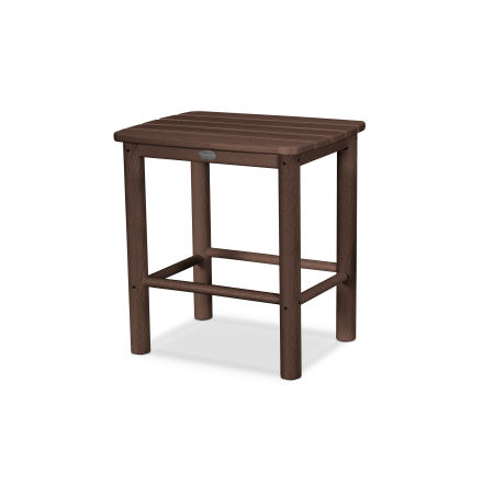 POLYWOOD McGavin Side Table in Mahogany