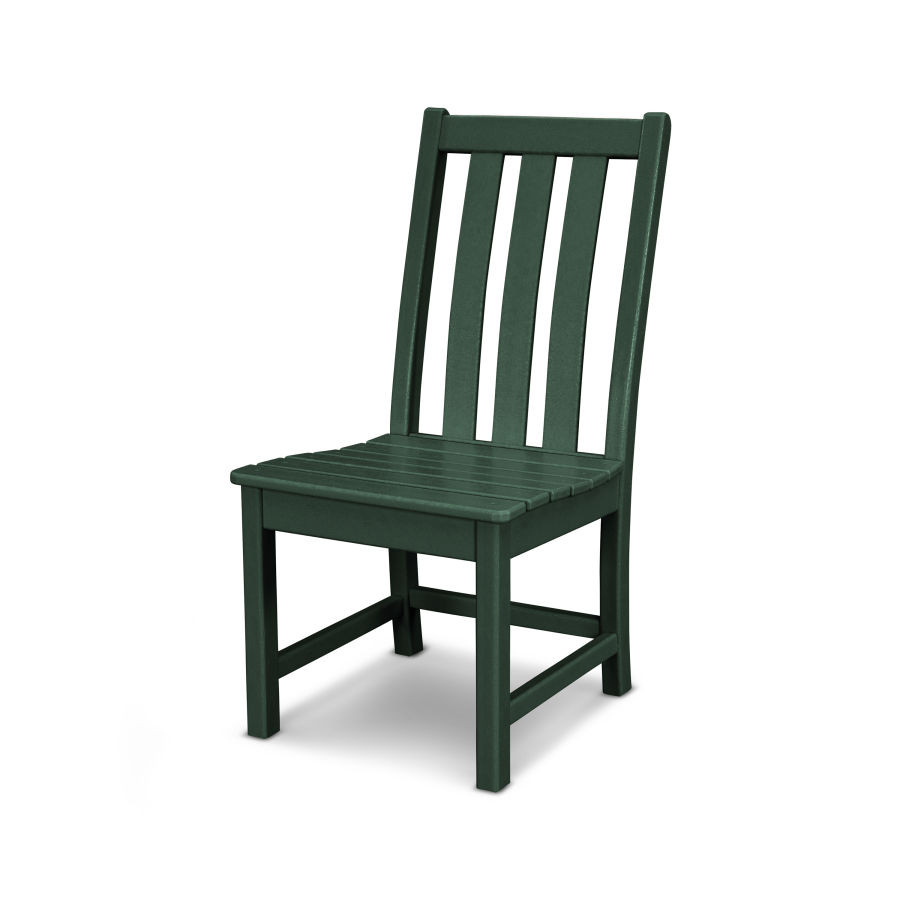 POLYWOOD Vineyard Dining Side Chair in Green