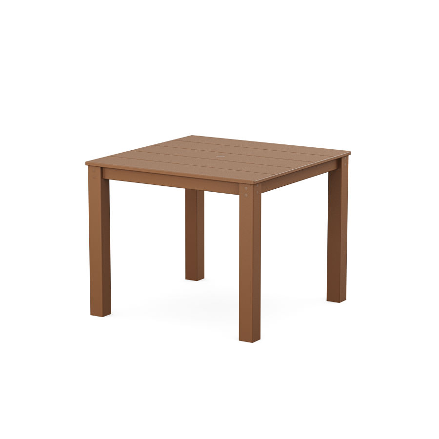 POLYWOOD Parsons 38" X 38" Dining Table in Teak