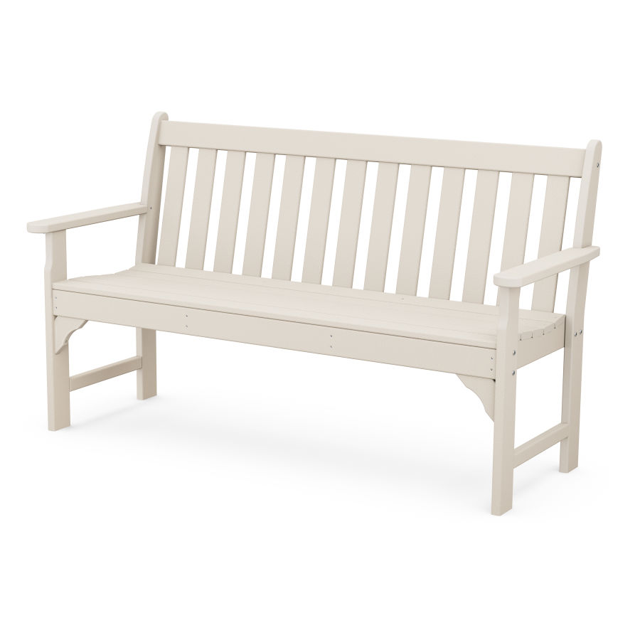 POLYWOOD Vineyard 60" Bench in Sand