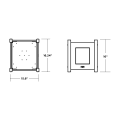 Thumbnail for Country Living Square Planter Box