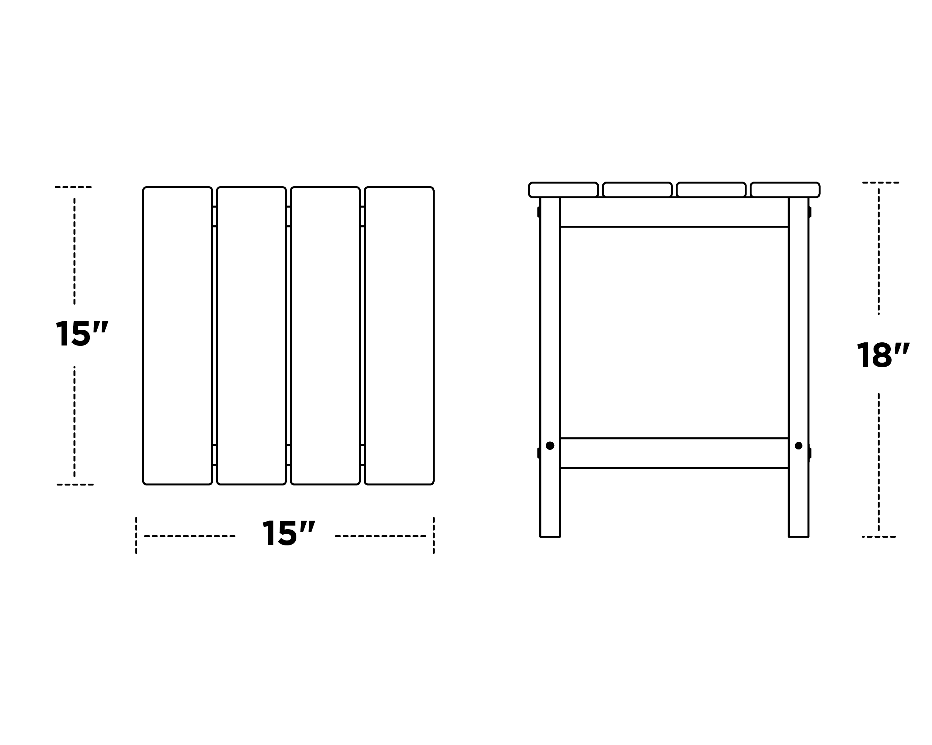 Thumbnail for Long Island 18" Side Table