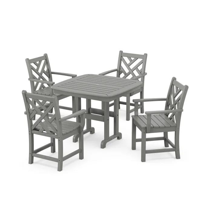 POLYWOOD Chippendale 5-Piece Dining Set