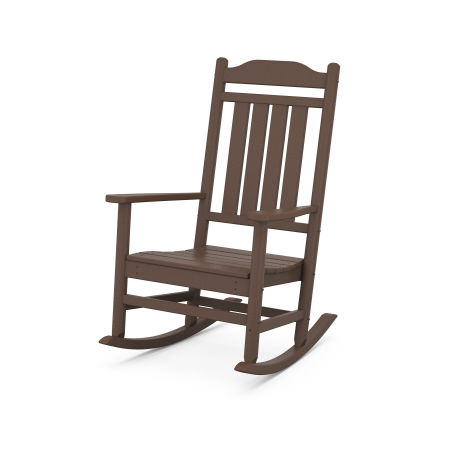 POLYWOOD Country Living Legacy Rocking Chair in Mahogany
