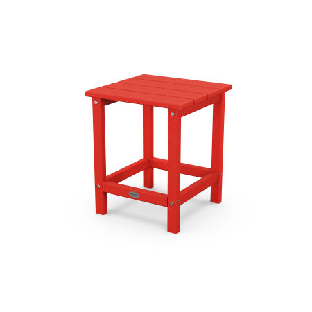 Long Island 18" Side Table in Sunset Red