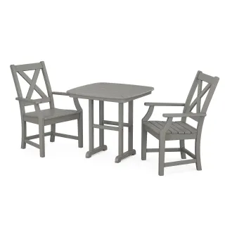 POLYWOOD Braxton 3-Piece Dining Set