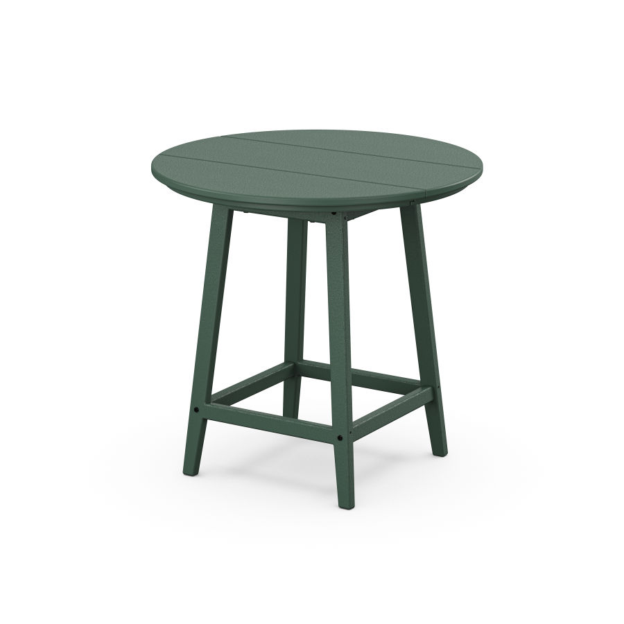 POLYWOOD Studio 30" Round Bistro Table in Green