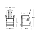 Thumbnail for Long Island Counter Chair