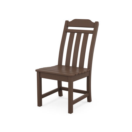 Country Living Dining Side Chair in Mahogany