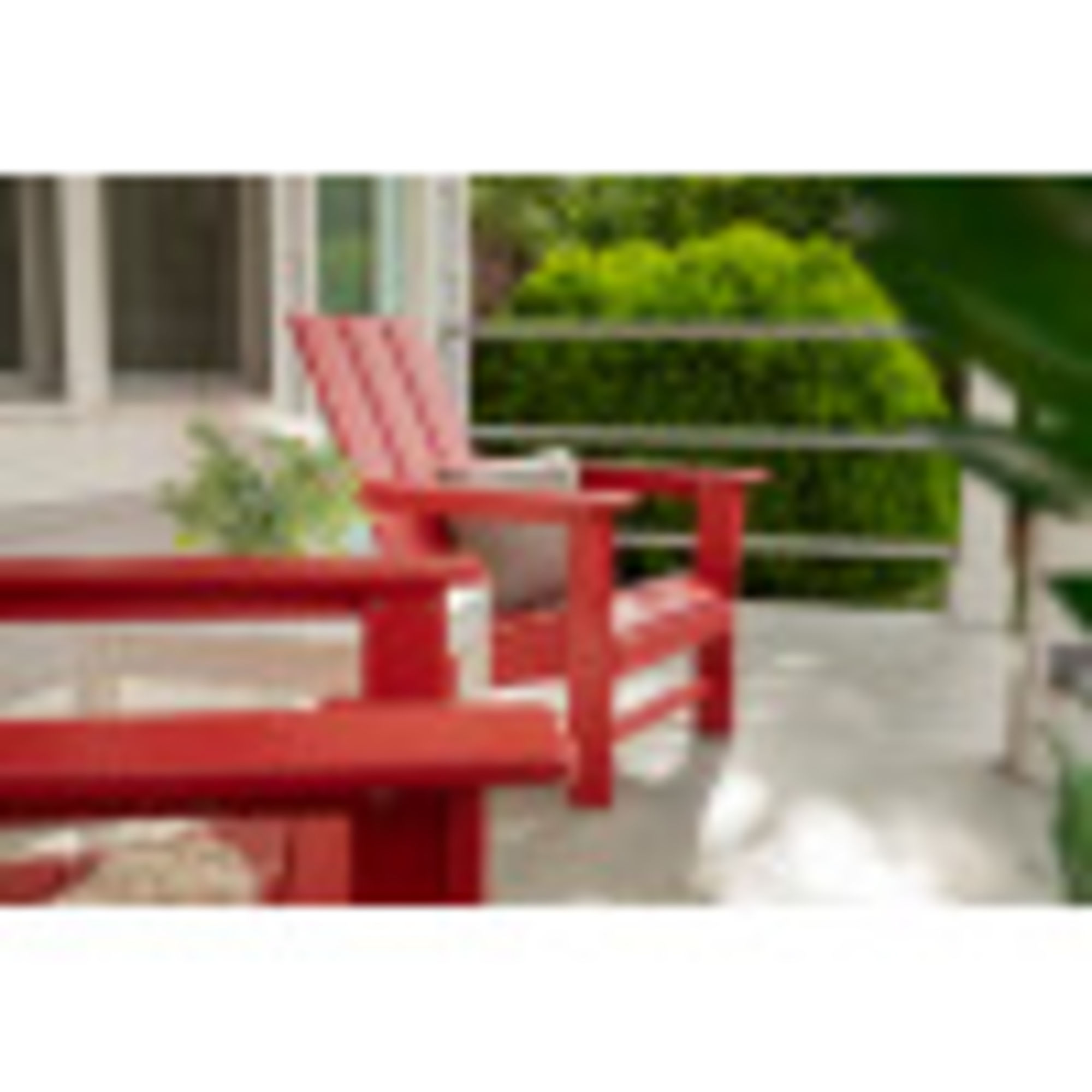 Polywood red adirondack discount chairs