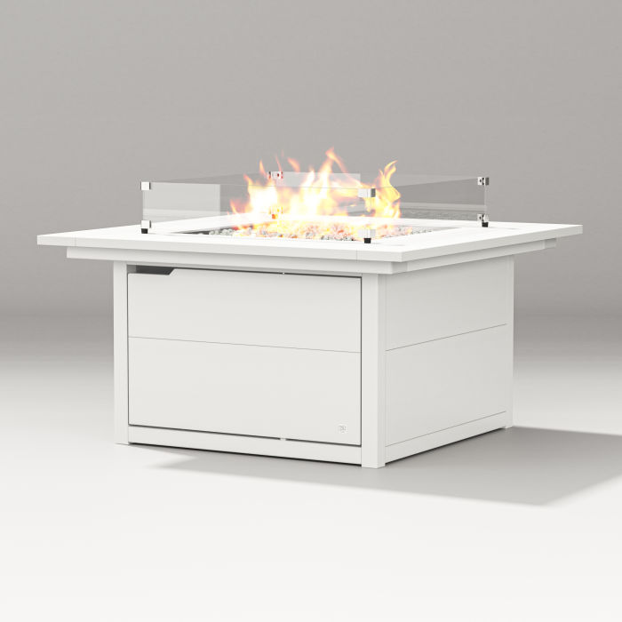 POLYWOOD Cube Fire Table