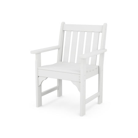 POLYWOOD Vineyard Arm Chair in White