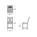 Thumbnail for Braxton Counter Side Chair