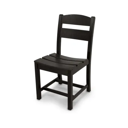 POLYWOOD Classics Dining Side Chair in Black