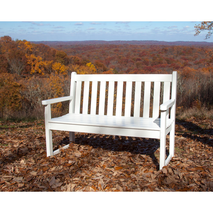 POLYWOOD® Traditional Garden 48" Bench - TGB48 | POLYWOOD® Official Store