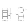 Thumbnail for Main Street Bar Arm Chair