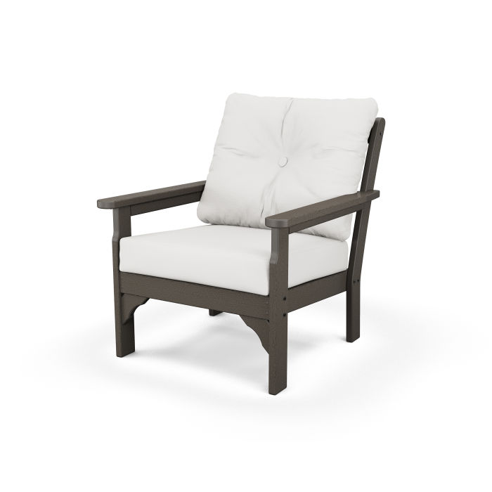 Vineyard Deep Seating Chair in Vintage Finish