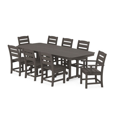 Lakeside 9-Piece Dining Set in Vintage Finish