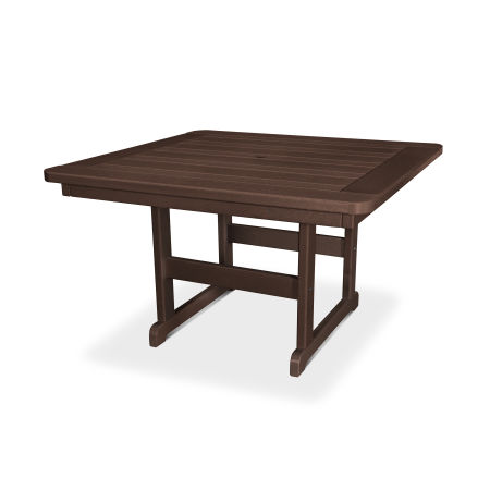 Park 48" Square Table in Mahogany