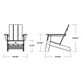 Thumbnail for Eastport Modern Adirondack Chair